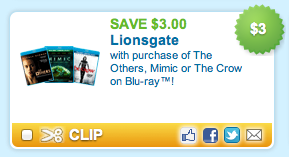 The Others Blu Ray Coupon