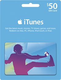 50 iTunes Card