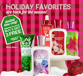 Bath Body Works B3G3 FREE Sale