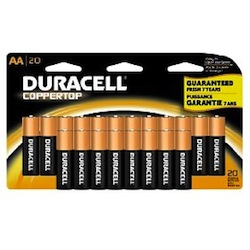 Duracell Coppertop Batteries