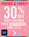 Gap Friends Family Sale