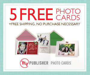 MyPublisher 5 FREE Cards