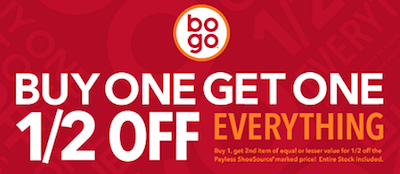 Payless BOGO