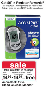 Walgreens Aviva Blood Glucose Monitor Moneymaker