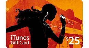 25 iTunes Gift Card
