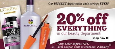 Drugstore Beauty Coupon Code