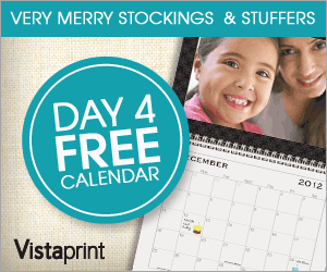 Vistaprint FREE Calendar
