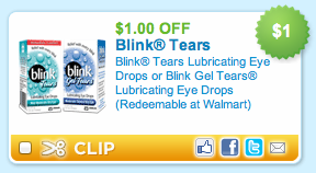 Blink Tears Coupon