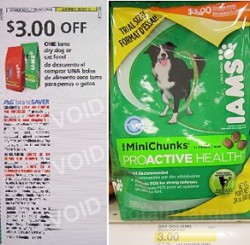 Target FREE Iams Dog Food