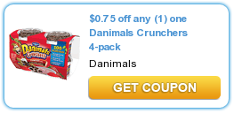 Danimals Crunchers Coupon