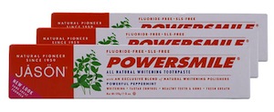 Jason PowerSmile All Natural Whitening Toothpaste Bundle