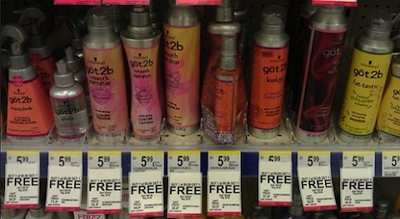 Walgreens FREE Got2B Products