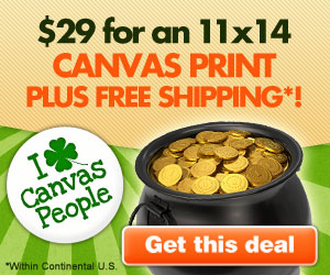 Canvas People St Patricks Day Offer