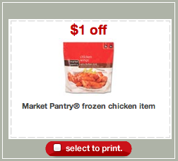 Frozen Chicken Item Target Coupon