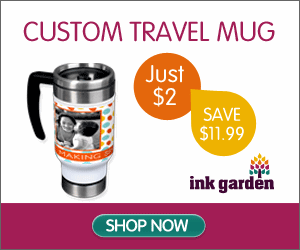InkGarden Travel Mug