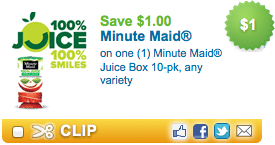 Minute Maid Coupon