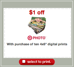 Target Photo Coupon