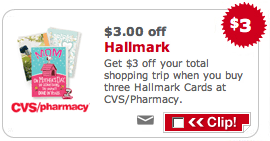 CVS Hallmark Cards Coupon