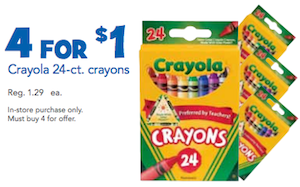 Crayola Crayons Deal