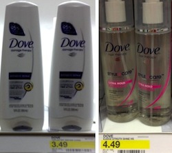 Dove Hair Care Target Deal