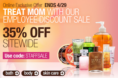The Body Shop Sitewide Sale