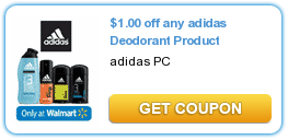 Adidas Deodorant Coupon