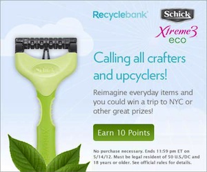 Recyclebank Schick Learn Earn