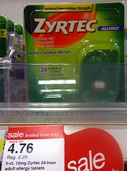Zyrtec Deal at Target
