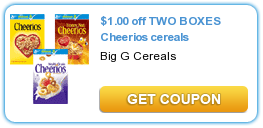 Cheerios Cereal Coupon