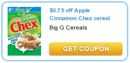 Apple Cinnamon Chex Coupon