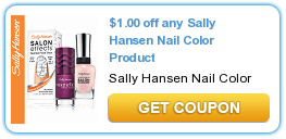 Sally Hansen Nail Color Coupon