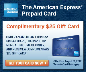 AMEX Prepaid Card Bonus