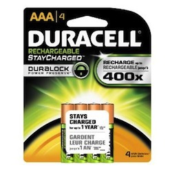 Duracell Rechargeable Batteries