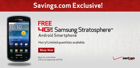 FREE Samsung Stratosphere