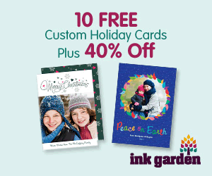 InkGarden 10 FREE Holiday Cards