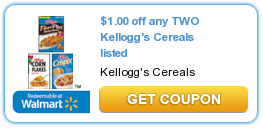 Kelloggs Cereal Coupon