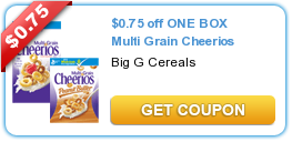 Multi Grain Cheerios Coupon