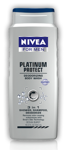 Nivea for Men Platinum Protect Body Wash