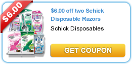 Schick Disposable Razors Coupon