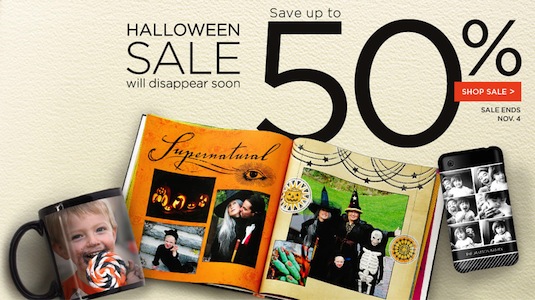 Shutterfly Halloween Sale