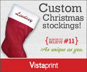 Vistaprint Custom Christmas Stockings