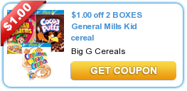 General Mills Cereal Coupon
