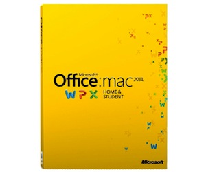 Microsoft Office Home and Student 2011 for Mac