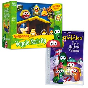 VeggieTales Nativity Set