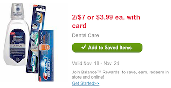 Walgreens Oral B Toothbrush Deal