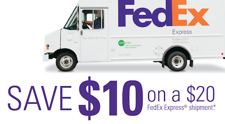 FedEx Express Shipment Coupon