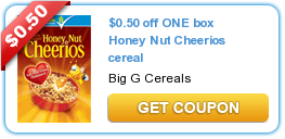 Honey Nut Cheerios Coupon