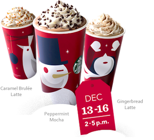 Starbucks Holiday Drinks