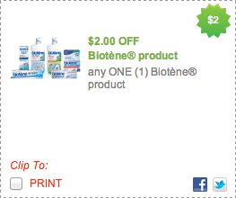 Biotene Coupon