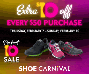 Shoe Carnival Coupon